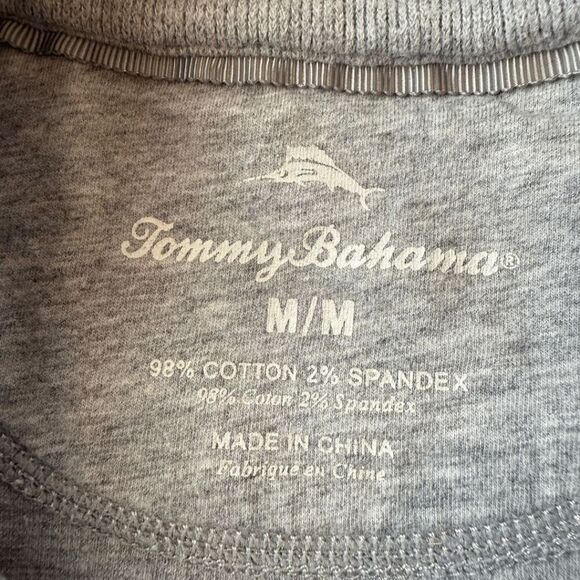Tommy Bahama Women's Texas Longhorns Half Zip Heather Sweatshirt Gray Medium - Picture 3 of 6